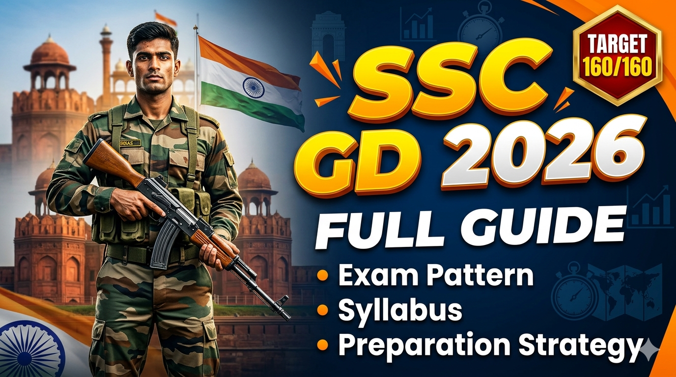 SSC GD 2026 Full Guide: Exam Pattern, Syllabus, Preparation Strategy